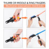 图示4 Push to Connect Fittings Disconnect Tool Air Line Removal Tool for 3/8”, 1/2” (10-12mm) Pneumatic Air Hose Quick Connect Fittings Quick Release Pliers